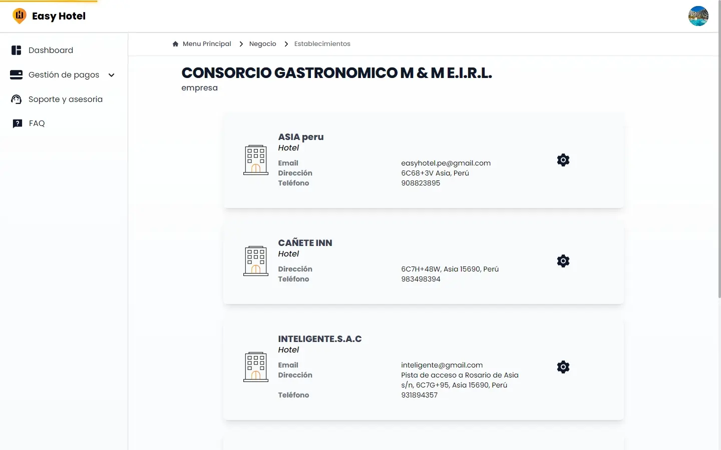 Gestión de Alojamientos - Imagen 1